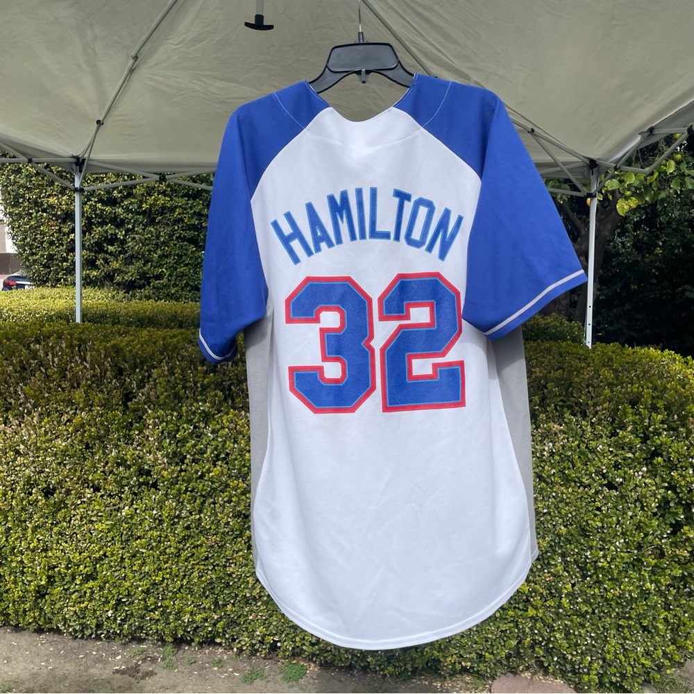 Genuine Merchandise Blue and White Rangers Jersey - Picture 2 of 3